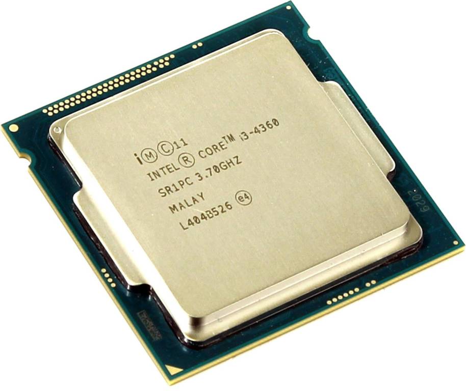   Intel Core i3-4360 3.7 GHz/2core/SVGA HD Graphics 4600/0.5+4/54W/5 GT/s LGA1150