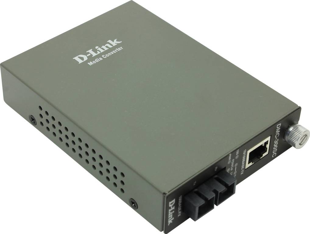 купить Медиаконвертер D-Link [DMC-300SC] 10/100Base-TX to 100Base-FX Media Converter (multimod)