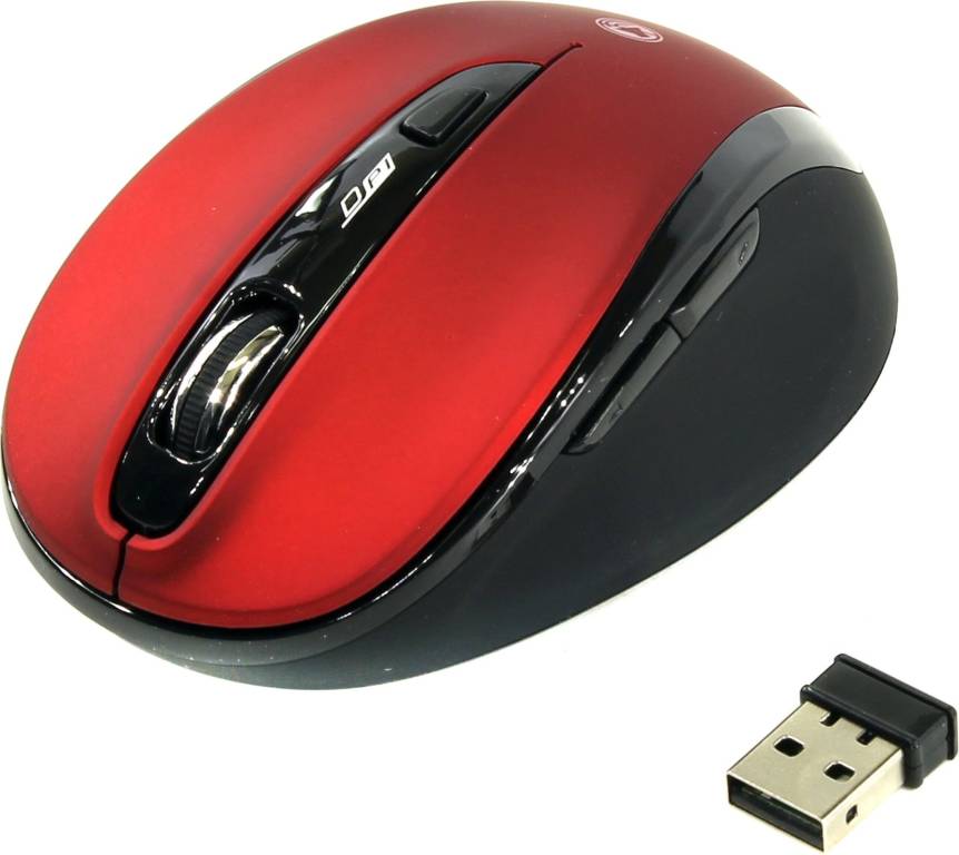   USB SmartBuy Wireless Optical Mouse [SBM-612AG-RK] (RTL) 6.( ), 