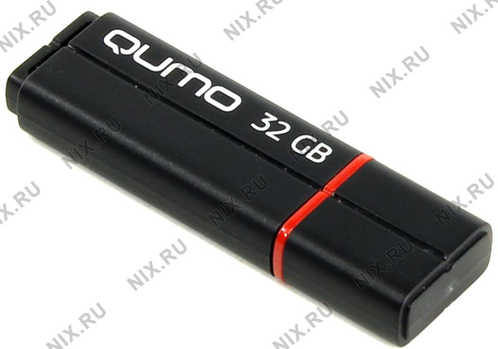  USB3.0 32Gb Qumo Speedster [QM32GUD3-SP-black] (RTL)