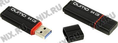   USB3.0 64Gb Qumo Speedster [QM64GUD3-SP-black] (RTL)