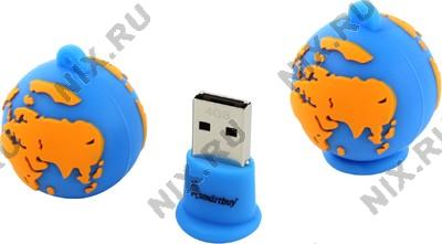   USB2.0  4Gb SmartBuy Globe Series [SB4GBGlb] (RTL)