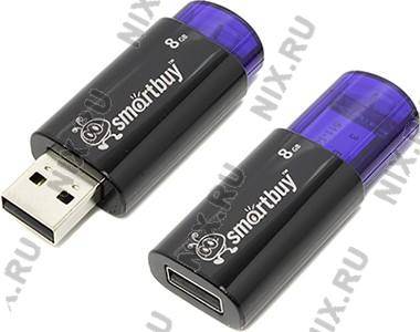   USB2.0  8Gb SmartBuy Click [SB8GBCL-B] (RTL)