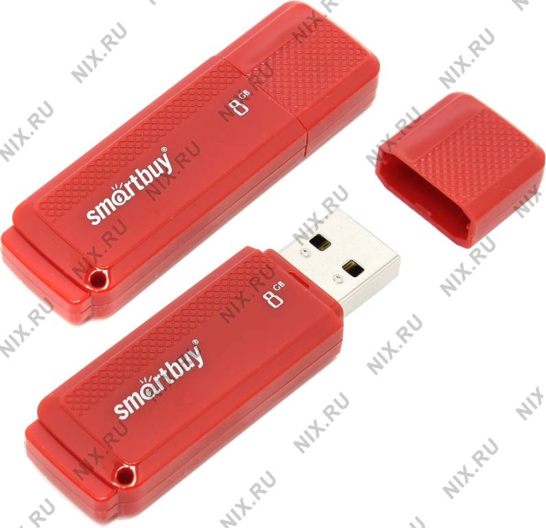   USB2.0  8Gb SmartBuy Dock [SB8GBDK-R] (RTL)