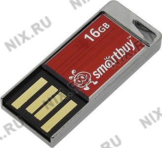   USB2.0 16Gb SmartBuy Mini [SB16GBMS-R] (RTL)