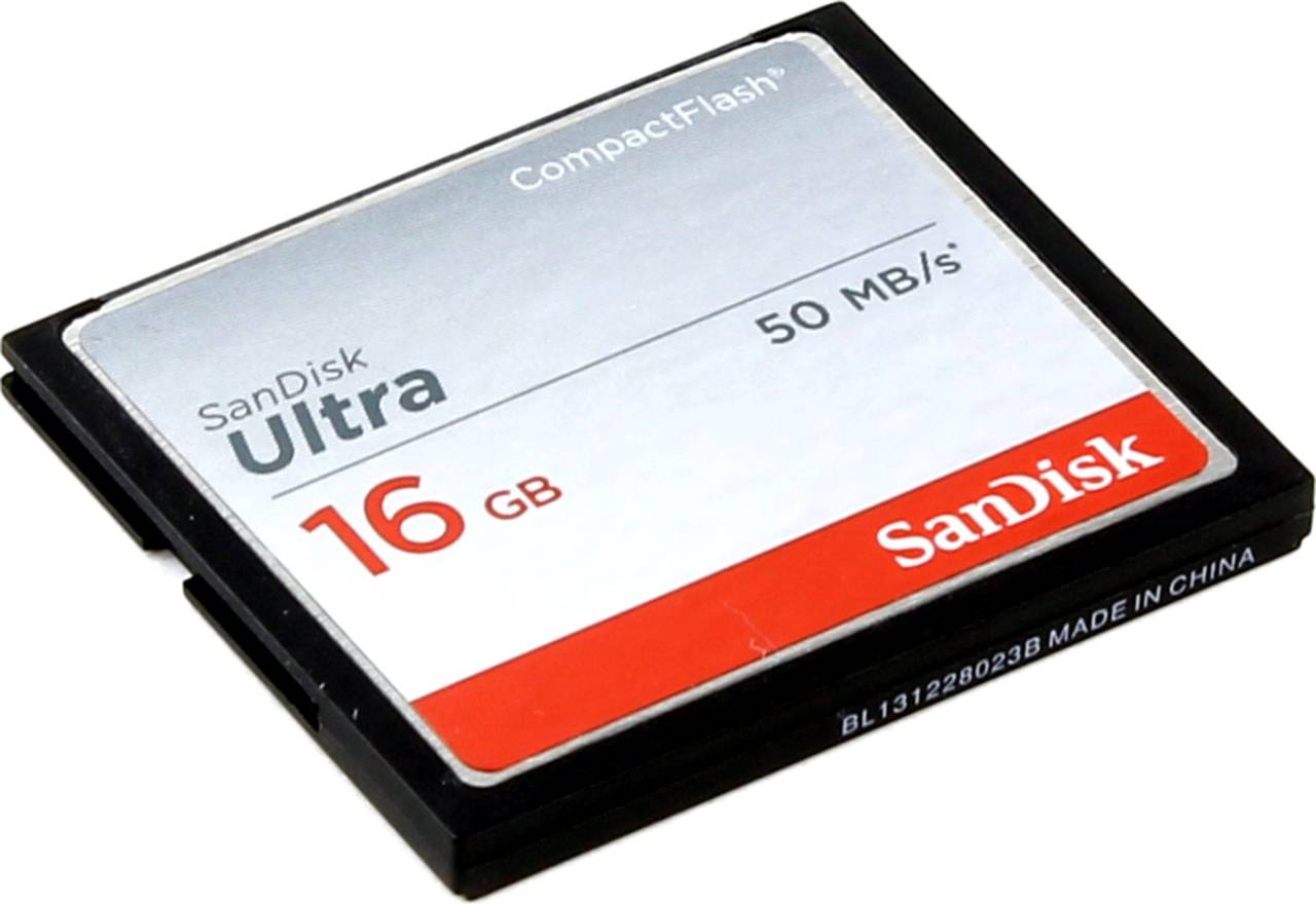    SanDisk [SDCFHS-016G-G46] CompactFlash Card 16Gb Ultra