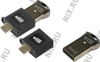   USB2.0/USB micro-B OTG 32Gb Silicon Power T01 Mobile [SP032GBUF2TM1V1K]