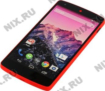   LG NEXUS 5 D821 Red(2.26GHz,2GbRAM,4.95 1920x1080 IPS,4G+BT+WiFi+GPS,16Gb,8Mpx,Andr4.4)