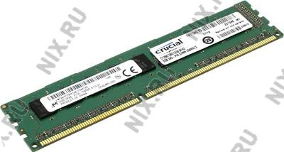    DDR3 DIMM  2Gb PC-10600 Crucial [CT25672BD1339] CL9 ECC, Low Voltage