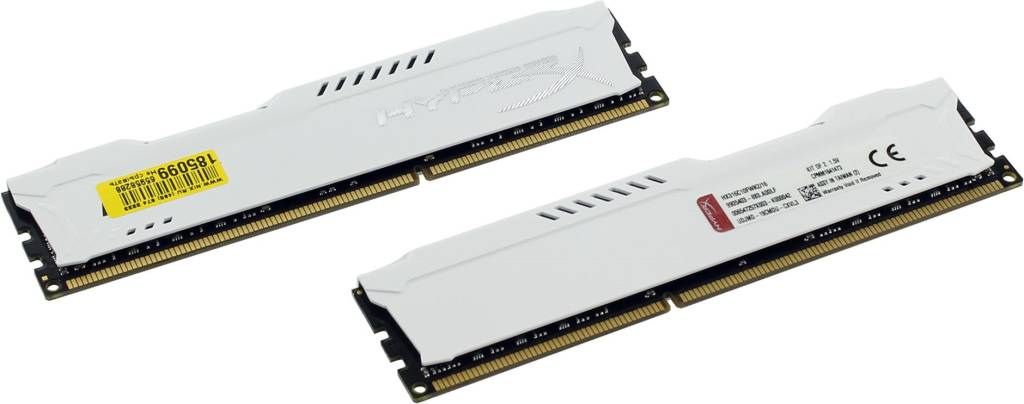   DDR3 DIMM 16Gb PC-12800 Kingston HyperX Fury [HX316C10FWK2/16] KIT 2*8Gb CL10