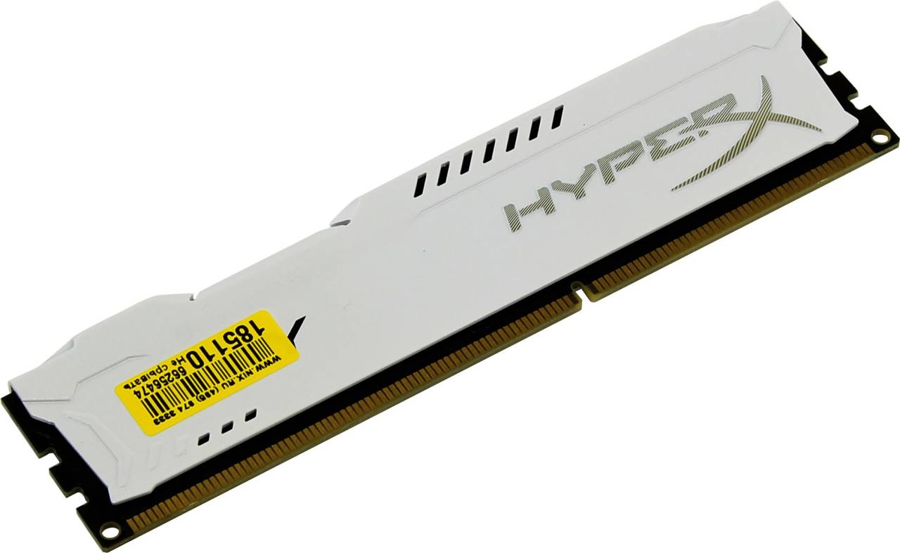    DDR3 DIMM  4Gb PC-12800 Kingston HyperX Fury [HX316C10FW/4] CL10