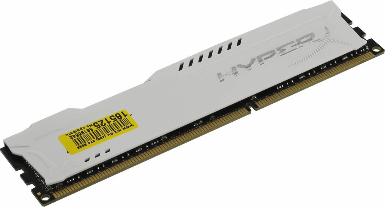    DDR3 DIMM  8Gb PC-12800 Kingston HyperX Fury [HX316C10FW/8] CL10
