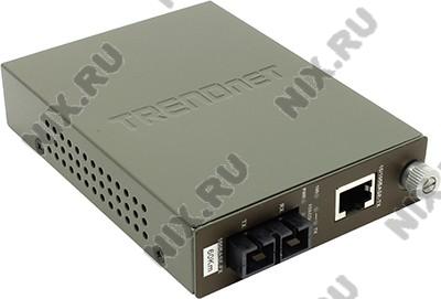  TRENDnet [TFC-110S60] 100Base-TX to 100Base-FX Single Mode SC Fiber Converter