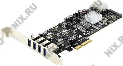   PCI-Ex4 USB3.0 4 port-ext STLab U-890 (RTL)