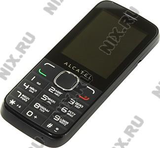   Alcatel 2040D Dual SIM Black (QuadBand, 2.4 320x240, GPRS, 4Mb+microSD, 2Mpx, 77.9 )