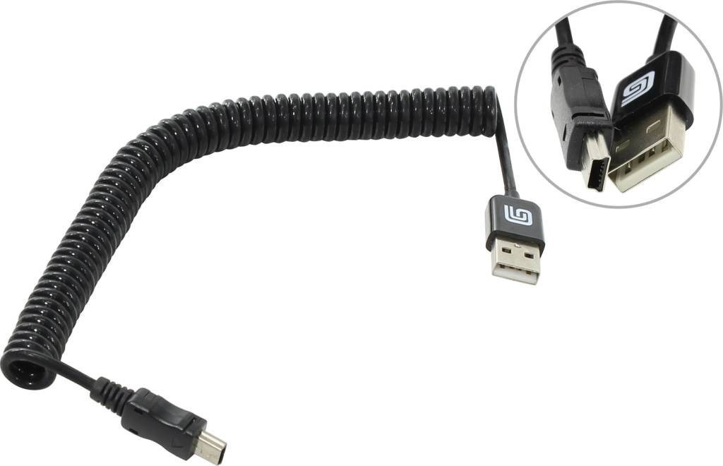  - USB AM - > miniUSB BM 2.0 () Greenconnection [GC-UC02-2m]
