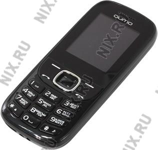   QUMO Push181 Dual Black (DualBand, 1.8 160x128, GSM+BT, microSD, Cam, 63)