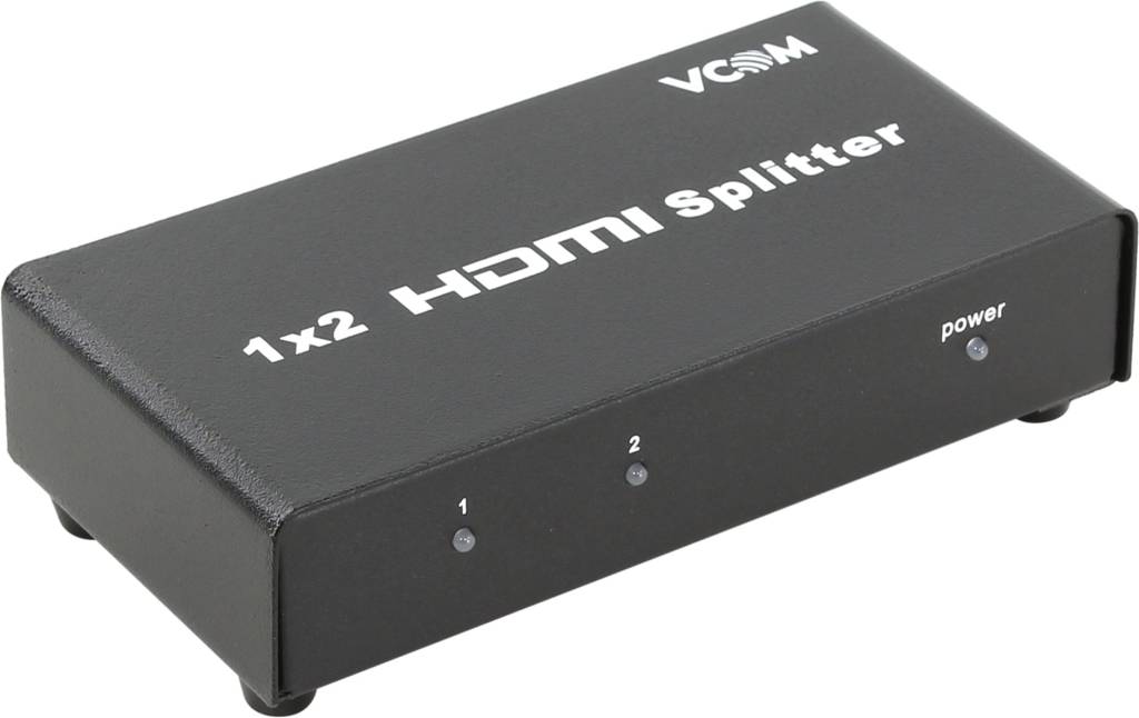   HDMI Splitter 2-port (1in - > 2out) VCOM [VDS8040D/DD412A] + ..