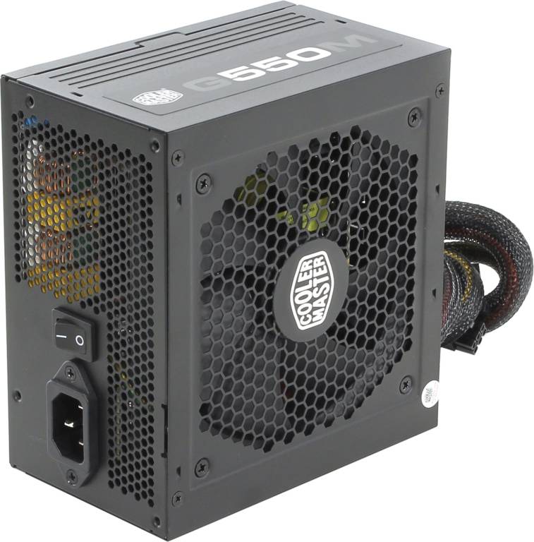    ATX 550W Cooler Master G550M [RS550-AMAA-B1] (24+2x4+2x6/8) Cable Management