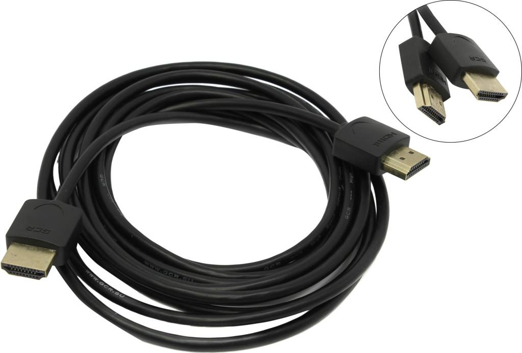   HDMI to HDMI (19M -19M)  3.0 v1.4 Greenconnection [GC-HM022-3m]