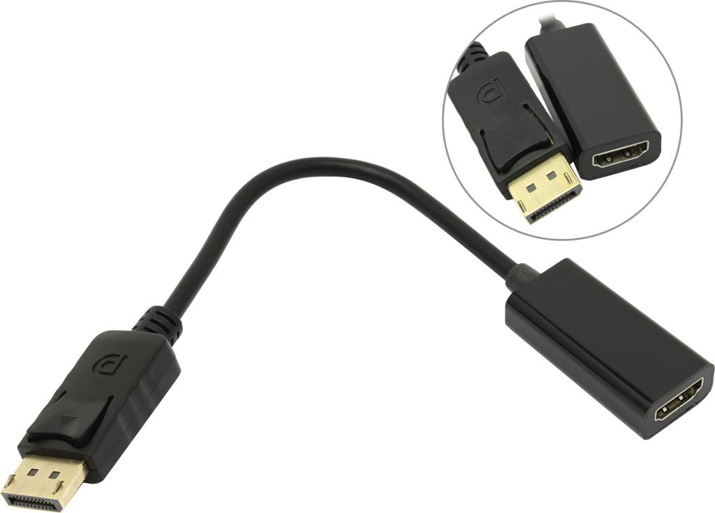  - DisplayPort (M) < - HDMI (19F) Greenconnection [GC-ADP2MHD]