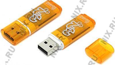   USB2.0 32Gb SmartBuy Glossy [SB32GBGS-Or] (RTL)