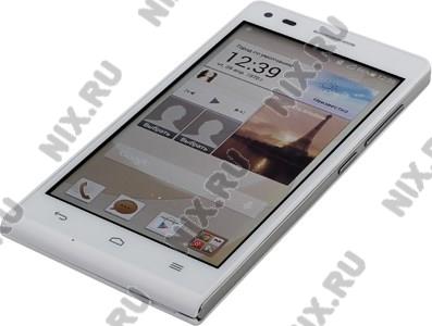   Huawei Ascend G6-U10[White](1.2GHz,1GbRAM,4.5960x540 IPS,3G+BT+WiFi+GPS,4GB+microSD,8Mpx,A