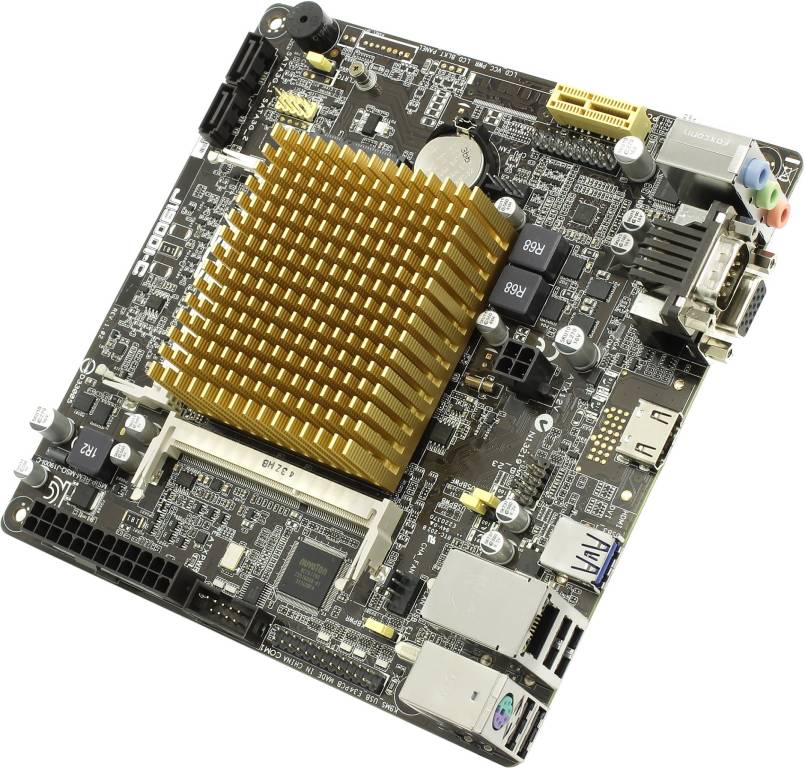    ASUS J1900I-C(Celeron J1900 SoC onboard)(RTL)Dsub+HDMI GbLAN SATA Mini-ITX 2