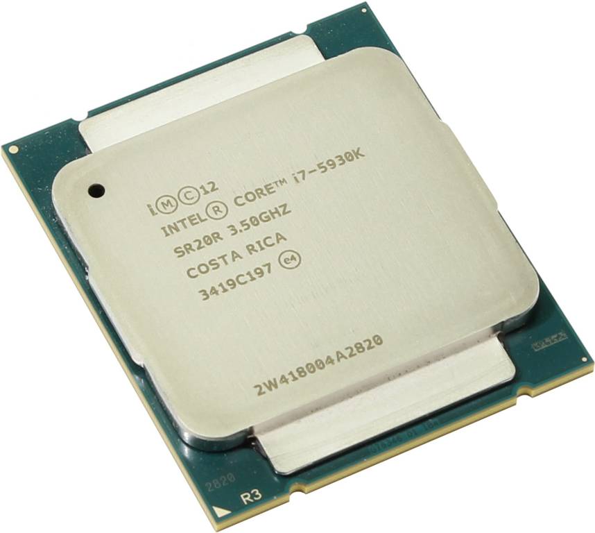   Intel Core i7-5930K 3.5 GHz/6core/1.5+15Mb/140W/5 GT/s LGA2011-3