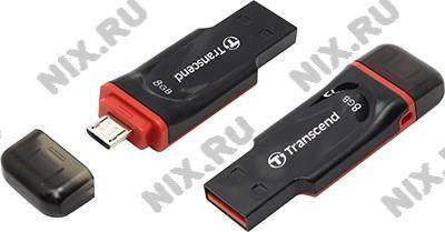   USB2.0/USB micro-B OTG  8Gb Transcend [TS8GJF340] JetFlash 340G (RTL)