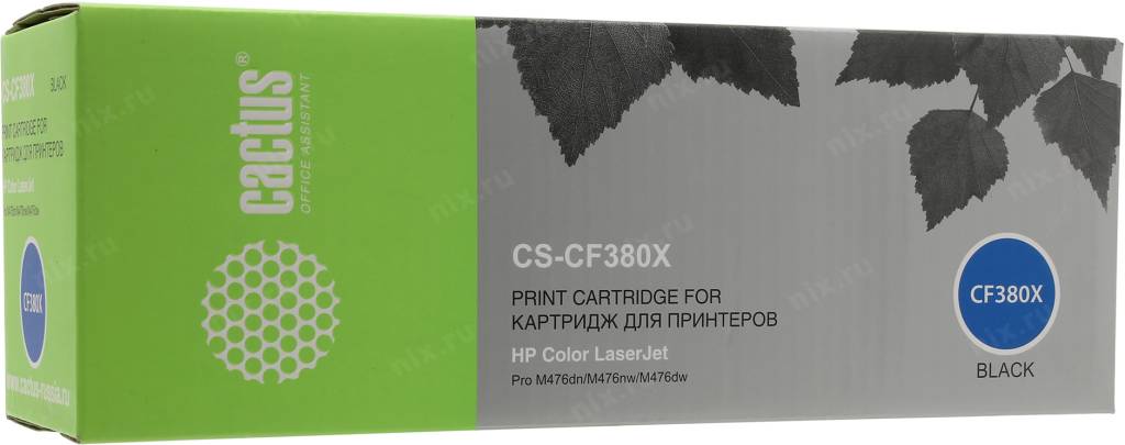  - HP CF380X Black  CLJ Pro M476dn/nw/dw, Cactus [CS-CF380X]