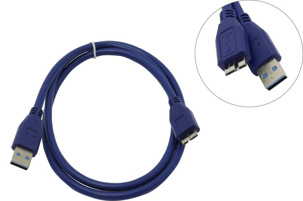   USB 3.0 A-- >USB 3.0 Micro-B 1.0 () Greenconnection [GC-U3A031-1m]