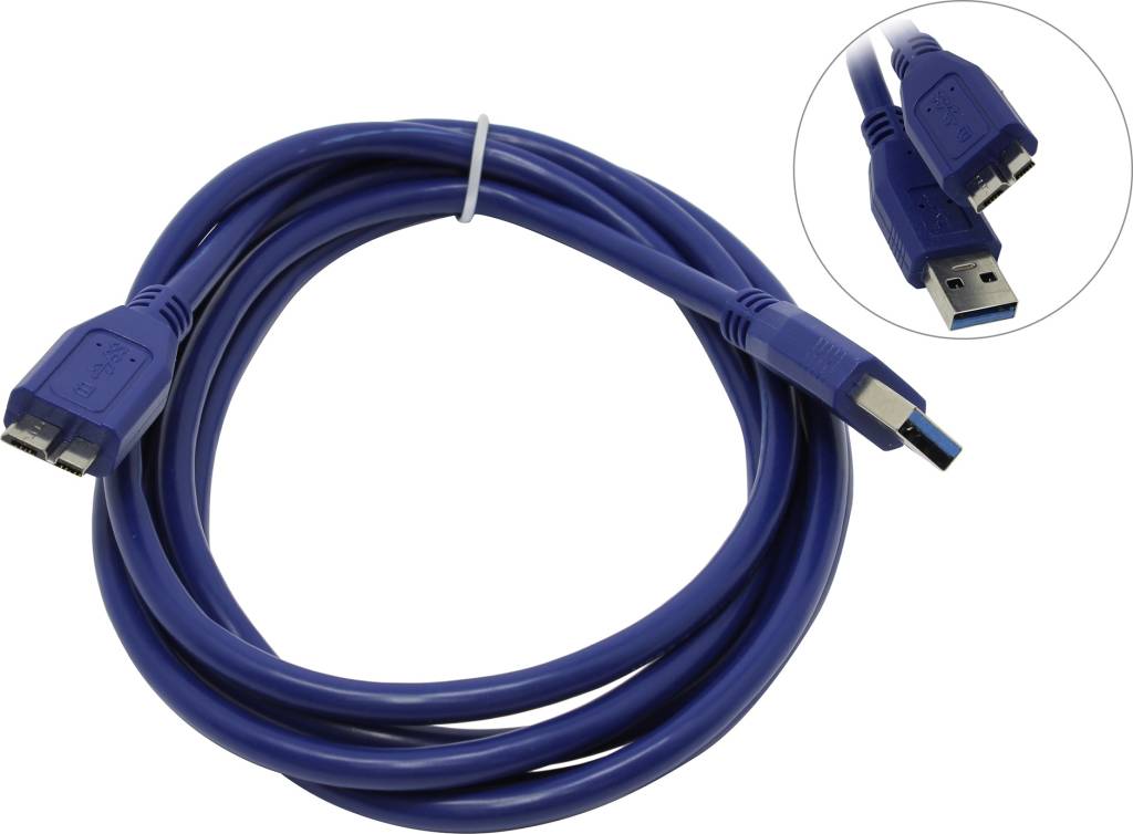   USB 3.0 A-- >USB 3.0 Micro-B 2.0 Greenconnection [GC-U3A2B-2m]