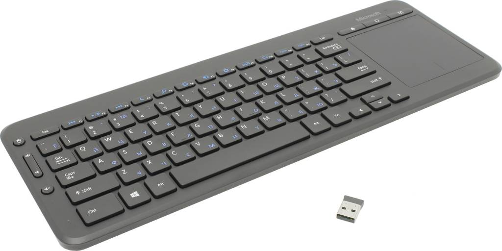   USB Microsoft Wireless All-in-One Media 77+7 / +TouchPad [N9Z-00018]
