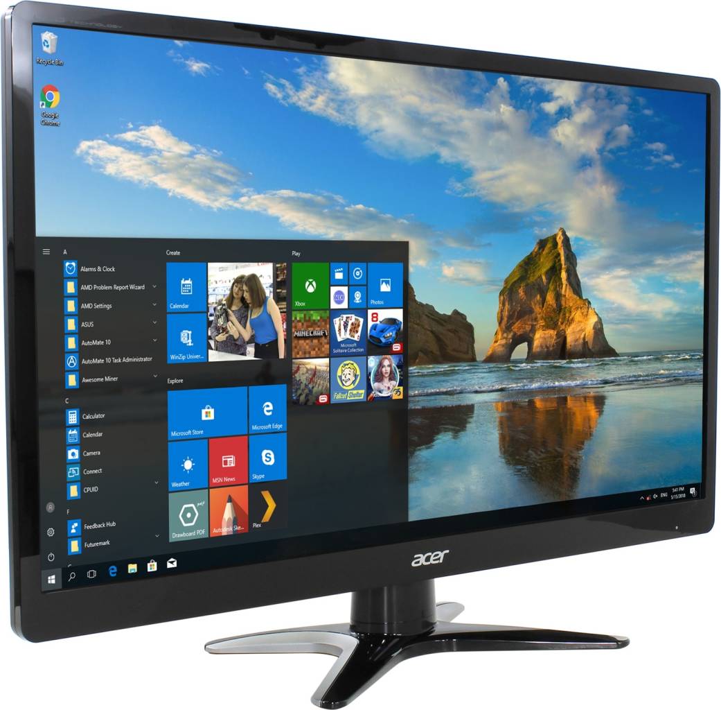   23.8 Acer  G246HYL bid [Black][UM.QG6EE.009] (LCD, Wide, 1920x1080, D-Sub, DVI, HDMI)