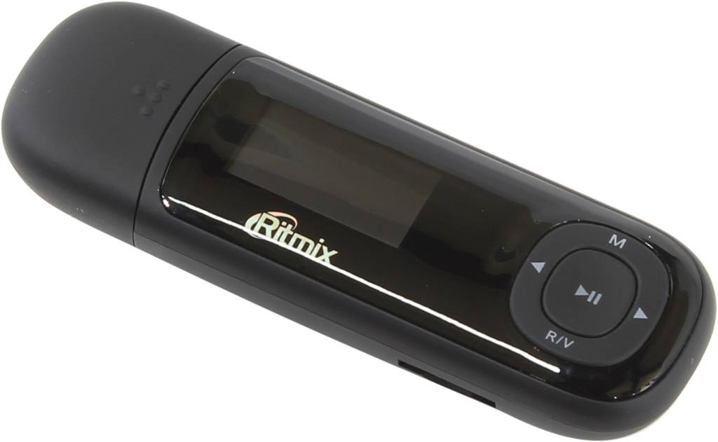   Ritmix [RF-3450-4Gb] Black (MP3 Player, FM, 4Gb, 1, , microSDHC, USB2.0, Li-Pol)