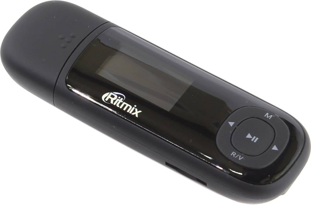   Ritmix [RF-3450-16Gb] Black (MP3 Player, FM, 16Gb, 1, , microSDHC, USB2.0, Li-Pol)