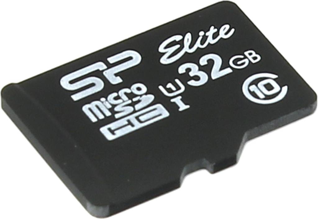    microSDHC 32Gb Silicon Power [SP032GBSTHBU1V10] UHS-I