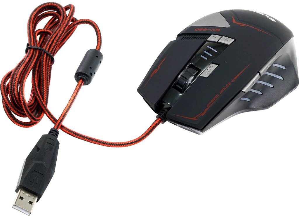   USB SVEN Gaming Optical Mouse [GX-990 Gaming Black] (RTL) 8.( )