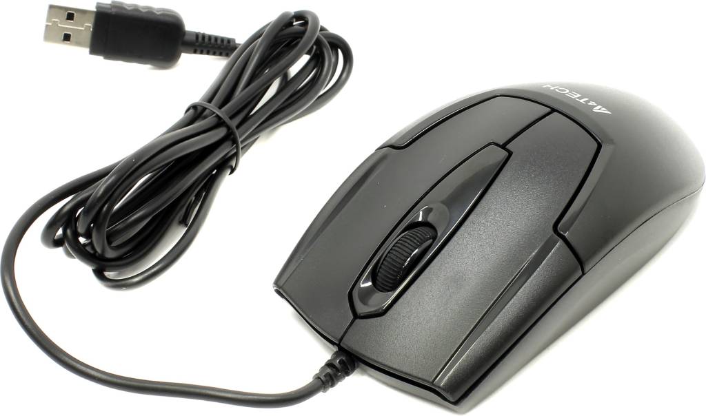   USB A4-Tech Optical Wheel Mouse [OP-540NU] (RTL) 3.( )
