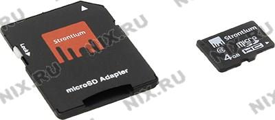    microSD 2Gb Strontium [SR4GTFC6A] Class6 + microSD-- >SD Adapter