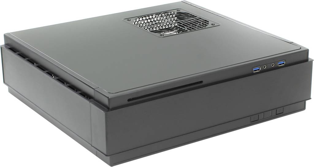  Mini-iTX/Mini-DTX Desktop SilverStone Milo ML07 [SST-ML07B] Black  