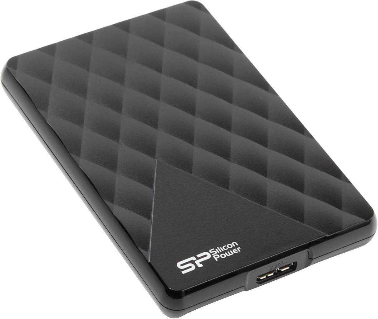    USB3.0 Silicon Power [SP010TBPHDD06S3K]Diamond D06 Black Portable 2.5 HDD 1Tb EXT(RTL)