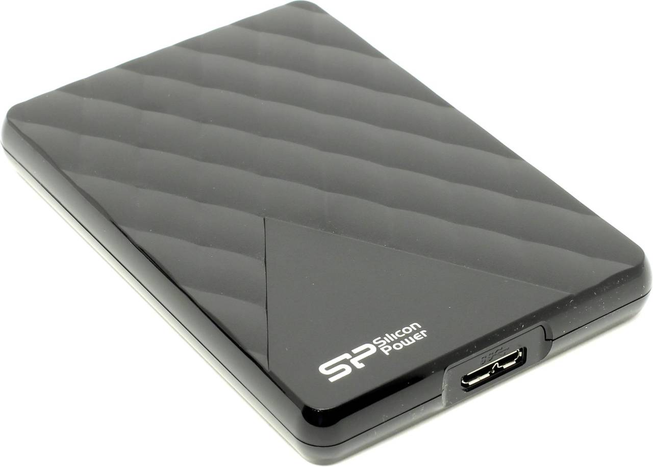    USB3.0 Silicon Power [SP020TBPHDD06S3K] Diamond D06 Black Portable 2.5 HDD 2Tb EXT(RTL