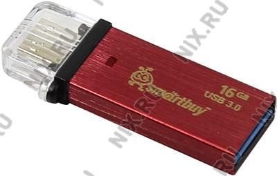   USB3.0/USB micro-B OTG 16Gb SmartBuy Blaz [SB16GBBlZ-R] (RTL)