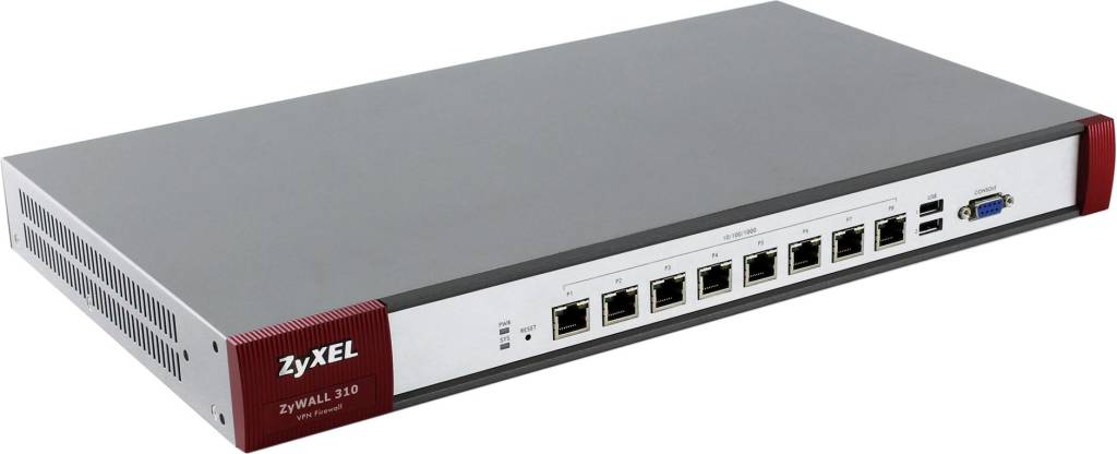    ZyXEL [ZyWALL 310] Network Security(8port DMZ/WAN/LAN 10/100/1000Mbps,2xUS