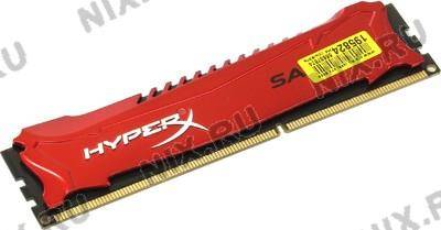    DDR3 DIMM  4Gb PC-15000 Kingston HyperX Savage [HX318C9SR/4] CL9