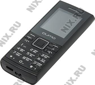   QUMO Push 183 Dual Black (DualBand, 1.8 160x128, GSM+BT, microSD, Cam, 66)
