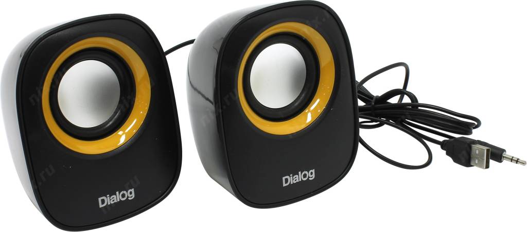   Dialog AC-06UP [Black] (2x3W,   USB)