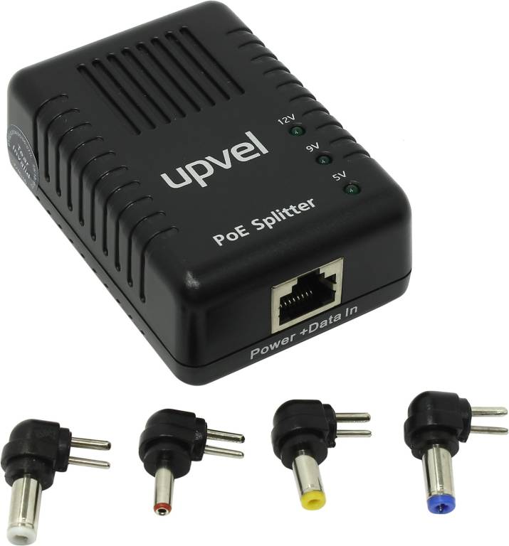   UPVEL [UP-102S] PoE Splitter (1UTP 10/100Mbps, 5 /9 /12)